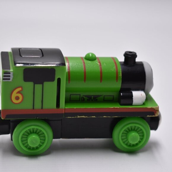 Thomas & Friends Wooden Railway Magnetic Percy 6 Lights & Sounds 2003 Tested - Picture 5 of 8